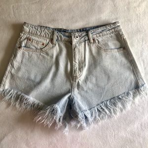Light Washed Jean Shorts from Rue21
